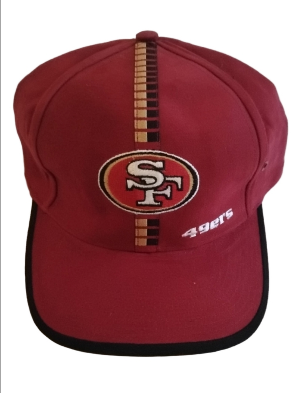 SF 49ers Maroon Logo Athletic Design Cap